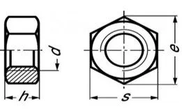 Couvre-Ecrou-Plastique-Ecrou-Hexagonal