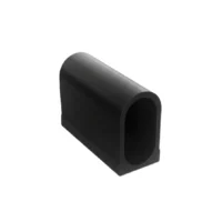 embout traineau ovale enveloppant pour table avec pied horizontal