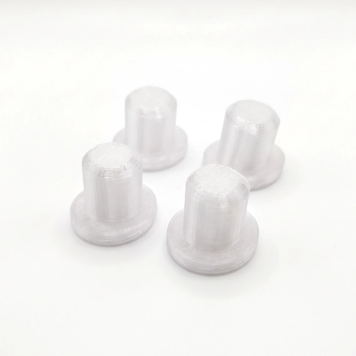 Embout-Kartell--Mr-Impossible-Starck Kartell Mr. Impossible Chair Glides - Philippe Starck | Pack Of 4 - Image 1